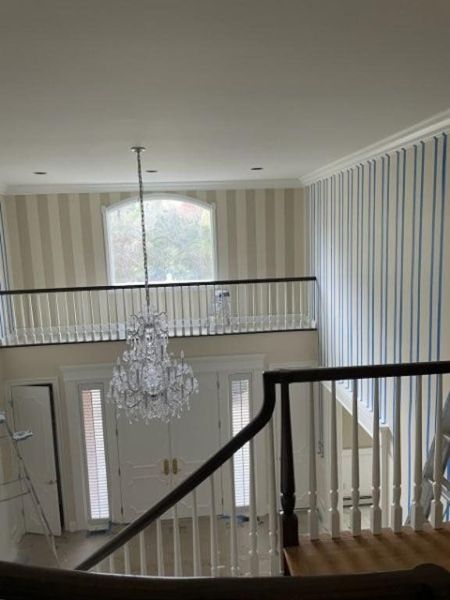 Wallpaper Removal & Drywall Repair by Jose Castillo Painters